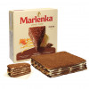 gâteau au cacao "marlenka" fourré de 52% de crème et de 5% de miel