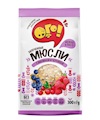 ОГО! Мюсли запечённое с Малиной и Черникой 300г