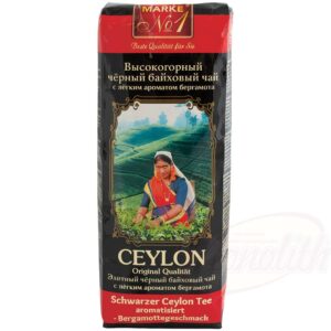 чёрный цейлонский чай с лёгким ароматом бергамота