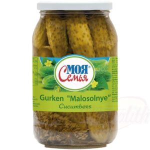 "moja semja" Маринованые огурцы "malosolnye".