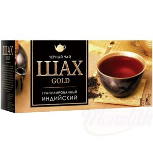 Чёрный индийский чай "Шах Голд"