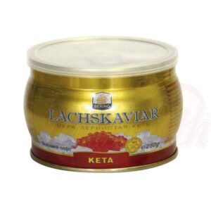 Икра кеты лососевая зернистая "bering" 250 g