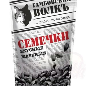 Семечки черные жареные "Тамбовский волкъ"