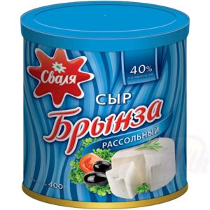 Брынза из коровьего молока "Сваля" 40% жира 720 g