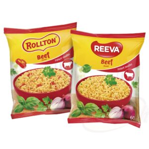 Вермишель быстрого приготовления со вкусом говядины "reeva"