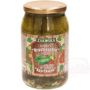 Огурцы консервированные "hrustjaschie", острые