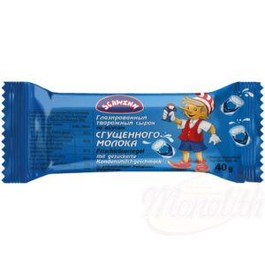 Сырок творожный глазирoванный со вкусом сгущенного молока