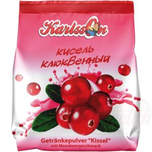 Сухой клюквенный кисель