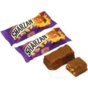 Конфеты "sharzan" глазированные кондитерской глазурью с корпусом типа ириса