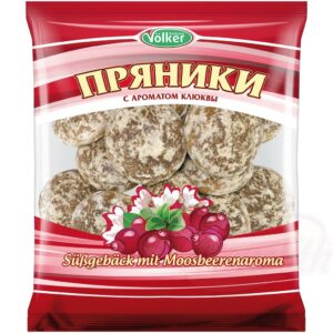 Пряники с ароматом клюквы