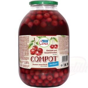 "moja semja" Компот вишнёвый, с косточками