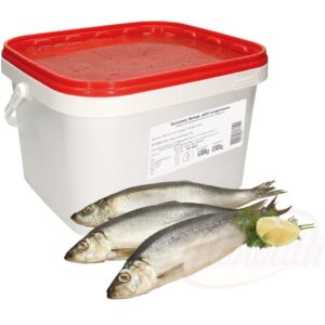 Сельдь непотрошеная, соленая