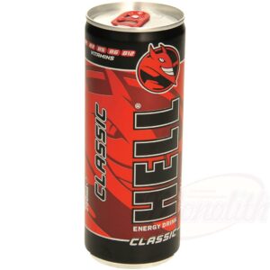 Тонизирующий напиток с кофеином, таурином и витаминами