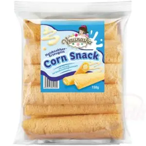 "vkusnasha" Трубочки кукурузные с начинкой со вкусом сгущённого молока (60%)