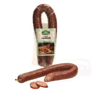 Халяль Колбаса говяжья, сыровяленая, копченая 450 g