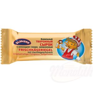 Сырок творожный c ванильным вкусом, в шоколадной глазури, быстро замороженный