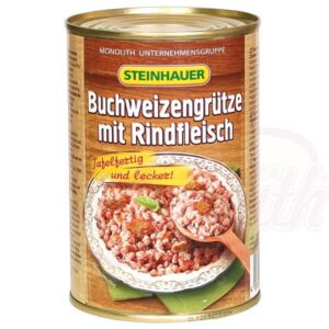 Каша гречневая с говядиной