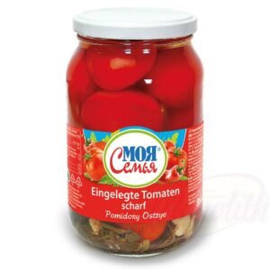 "moja semja" Помидоры маринованные, острые