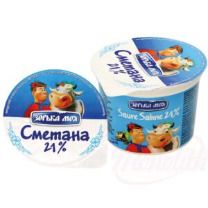 Сметана 21% жирности 250 g