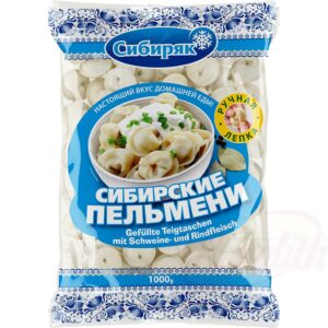 Пельмени по-сибирски, ручной лепки, 1кг