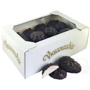 Зефир "Вкусняша" в какао содержащей глазури 1кг