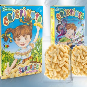 Кукурузные палочки с детской игрушкой