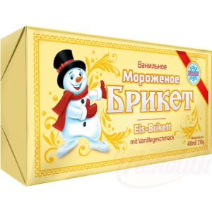 Мороженое брикет с ванильным вкусом 400мл