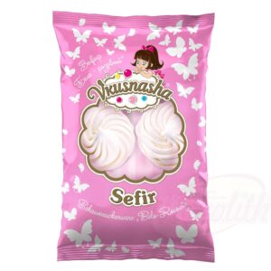 Вкусняша Бело - розовый" Зефир 350гр