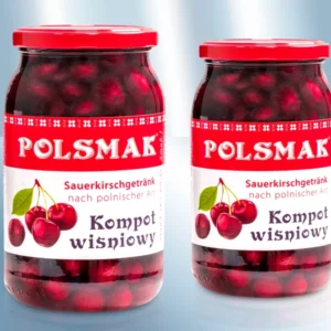 Компот из вишни с косточкой