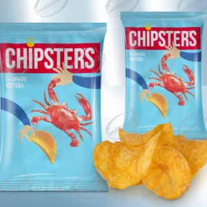 Чипсы картофельные, со вкусом краба