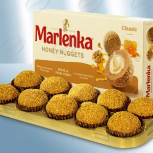 Медовые шарики с грецким орехом