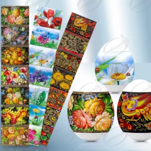 Пасхальные термопленки для яиц,