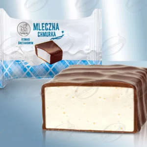 Суфле нуга в какаосодержащая жировая глазурь