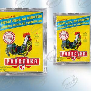 Суп Bермишелевый, с курицей, быстрого приготовления