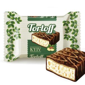 Вафельные конфеты с арахисовым кремом в какаосодержащей глазури