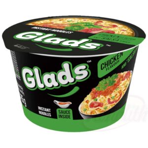 Лапша быстрого приготовления со вкусом курицы и соусом "Сальса"