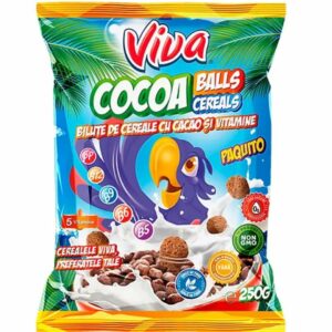 viva cocoa flakes 250g non gmo сereale