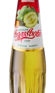 Стеклянная бутылка для лимонада из фейхоа, 0,5 л.