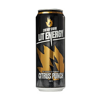 LIT ENERGY "Citrus Punch", газированный,  0,45 л