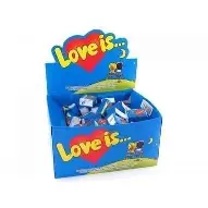 Жевательная резинка Love is "Банан и клубника"