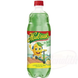 "ZHIVCHIK" Напиток сильногазированный со вкусом лимона 1 L