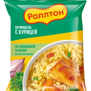 Вермишель на домашнем* бульоне с курицей 60 г