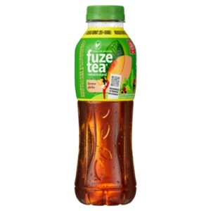 Boisson Thé Noir Glacé Saveur Pêche FUZE TEA 50CL