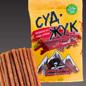 Колбаски из филе курицы Суджук Кавказские деликатесы